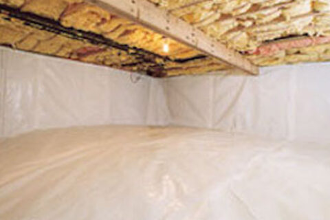 crawl space waterproofing