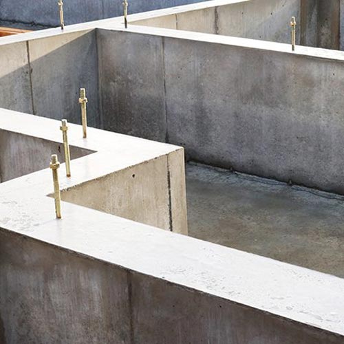 new building foundation